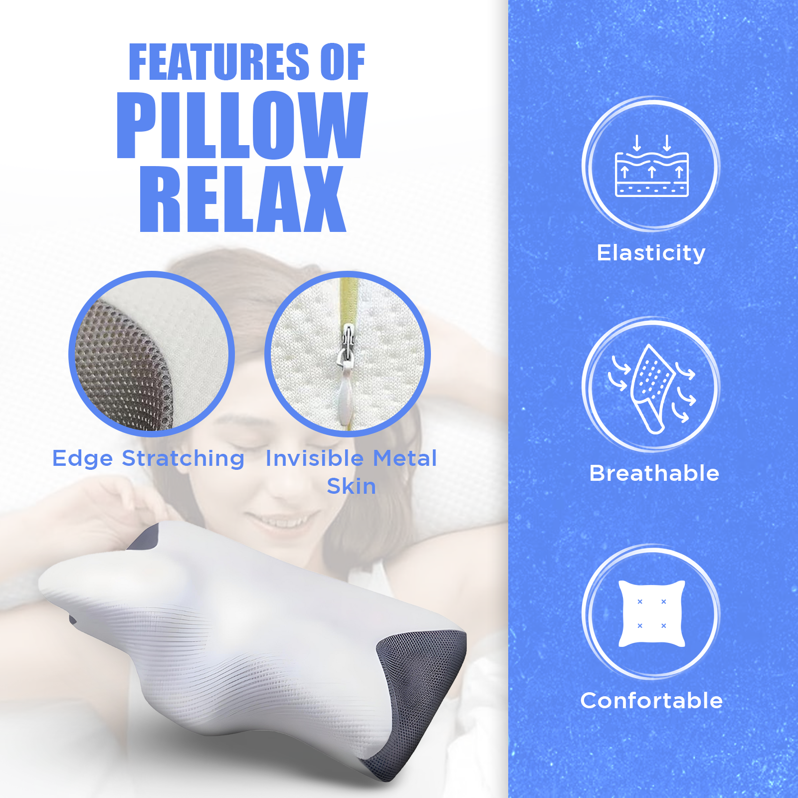 Pillow Relax- Memory Foam Support